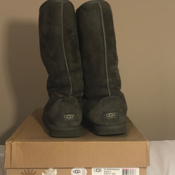 Authentic Gray Tall Uggs - Picture 4 of 8